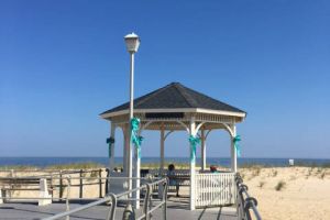 Sea Girt New Jersey Gazebo Beach Treal Ribbons